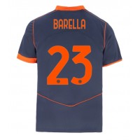 Stroje piłkarskie Inter Milan Nicolo Barella #23 Koszulka Trzeciej 2025-26 Krótki Rękaw